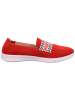 Legero Sportlicher Slipper in rot