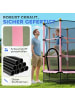HOMCOM Kindertrampolin 140L x 140B x 190H cm
