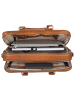 Leonhard Heyden Bergamo Aktentasche Leder 41 cm Laptopfach hellbraun