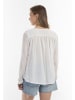 DreiMaster Vintage Damen Langarmbluse in Wollweiss