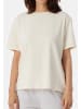 Schiesser Schlafanzug Shirt kurzarm Mix & Relax Organic Cotton in Creme