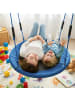 relaxdays Nestschaukel in Blau – 100 cm