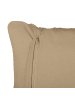 Beliani Dekokissen COLLOMIA in Beige - (W) 45 x (H) 10 x (L) 45 cm