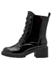 Marco Tozzi Stiefelette in BLACK PAT.