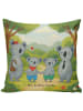 Mr. & Mrs. Panda Kuschelkissen 40x40 Koala Familie zwei Design o... in Weiß
