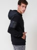 KOROSHI Sweatshirtjacke in SCHWARZ