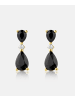 Diamant L'éternel Ohrhänger, mit Saphir, 375 Gelbgold