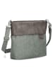 Zwei Olli OT8 - Schultertasche 25 cm (leo-cotton) in salbei