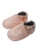 Bemesu Baby-Leder-Laufschuhe, komfortabel mit rutschfester Sohle - Rosa