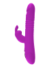 Sweet Smile Vibrator mit Stoßfunktion Thrusting Rabbit in pink