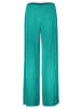 Vera Mont Modern fit Hose gerader Schnitt in Green/Silver