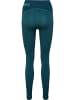 Hummel Hummel Leggings Hmlte Multisport Damen Dehnbarem Schnelltrocknend Nahtlosen in DEEP TEAL/PASTEL TURQUOISE MEL