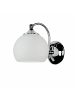 Licht-Erlebnisse Wandlampe (B)15 x (H)18 cm in Chrom WeißChrom Weiß