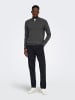 ONLY & SONS Strickpullover in Dark Grey Melange
