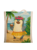 Mr. & Mrs. Panda Tote Bag Pinguin Kokosnuss Design ohne Spruch in Weiß