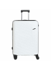 Check.In Orlando - 4-Rollen-Trolley 67 cm (gelb) in weiß
