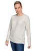 Gina Laura Oversized-Pullover in taupe