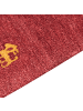 Beliani Kurzflor YARALI in Rot/Gelb - (W) 80 x (L) 150 cm