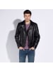 Wittchen Stylish leather jacket, man in Black