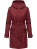 ragwear Kurzmantel Horatia Warm YOUMODO in Wine Red
