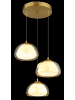 Globo lighting Hängeleuchte "AVILA" in gold