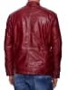 Tazzio Lederjacke "19707" - in Weinrot