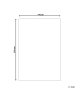 Beliani Kurzflor ALMUS in Blau - (W) 140 x (H) 1 x (L) 200 cm