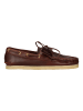Clarks Schnürschuhe Godney Boat in 5220 British Tan Lea