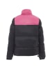 myMO ATHLSR Damen Wattierte Steppjacke in Schwarz Rosa