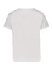 BETTY & CO Casual-Shirt mit Stickerei in Patch Cream/Dark Blue