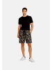 Only&Sons Shorts 'Cruz Seersucker' in schwarz