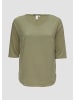 QS T-Shirt in 7282_olivgrün