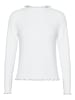 Pieces Oberteil mit langen Ärmeln in Bright White