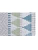 lola & moi Teppich Pine in Blau