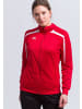 erima Liga 2.0 Trainingsjacke mit Kapuze in rot/dunkelrot/weiss