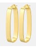Vanlere Creolen aus 375 Gelbgold