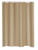 RIDDER Duschvorhang Textil Uni beige