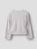 name it Oberteil mit langen Ärmeln in Light Grey Melange