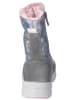 Ricosta Stiefel in Grau/Rosa