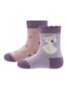ewers 2er-Set Thermosocken 2er Pack Polarfuchs in hell flieder-rose mel.