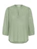 Kaffe Kurzarm-Bluse KAgabriela Regular fit in Sea Spray