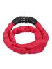 relaxdays 2 x Zahlenschloss in Rot - (L)120 cm