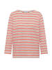 Cecil Gestreiftes Shirt in Cherry Tomato Orange