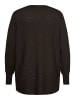 ONLY Carmakoma Strickpullover in Coffee Bean