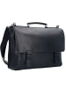 Jost Futura Aktentasche Leder 38 cm Laptopfach black