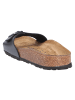 Birkenstock Tieffußbett Pantolette in schwarz