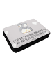 Mr. & Mrs. Panda Federmappe Pinguine Kuscheln mit Spruch in Grau Pastell