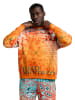 Carlo Colucci Sweatshirt De Chirico in Orange