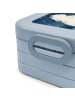Mr. & Mrs. Panda MEPAL Bentobox Eisbär Umarmen Design mit Spruch in Blau Pastell
