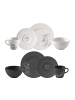 Villeroy & Boch 8-tlg. Frühstücks-Set Manufacture Rock – Mickey Mouse in in schwarz-weiß